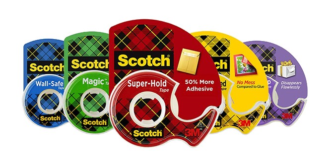 Asortyment taśm klejących Scotch®
