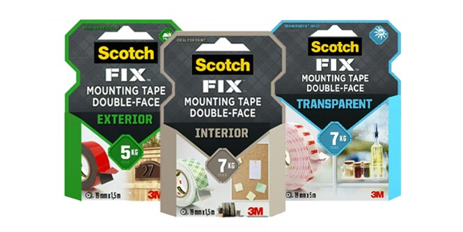 Scotch-Fix® Taśmy mocujące

